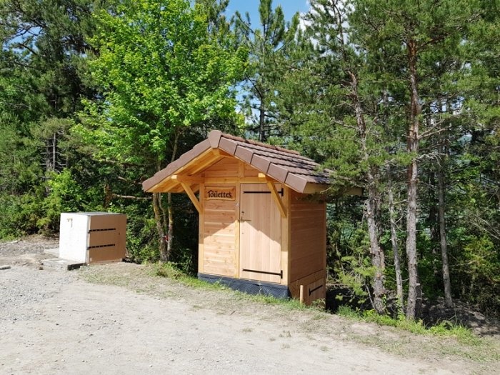 Une nouvelle toilette sèche à Monteynard