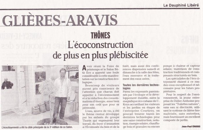 L’écoconstruction de plus en plus plébiscitée