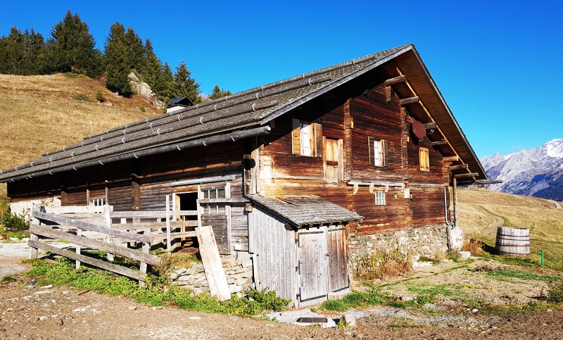 La ferme de Lorette avant l'installation des toilettes sèches