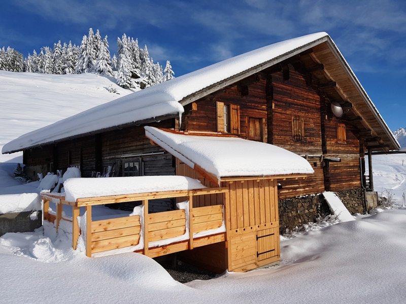 Les toilettes sèches de la ferme de Lorette l'hivers 2019 -2020